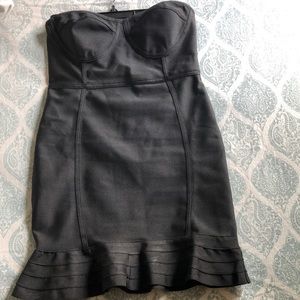 Mini black dress dice M